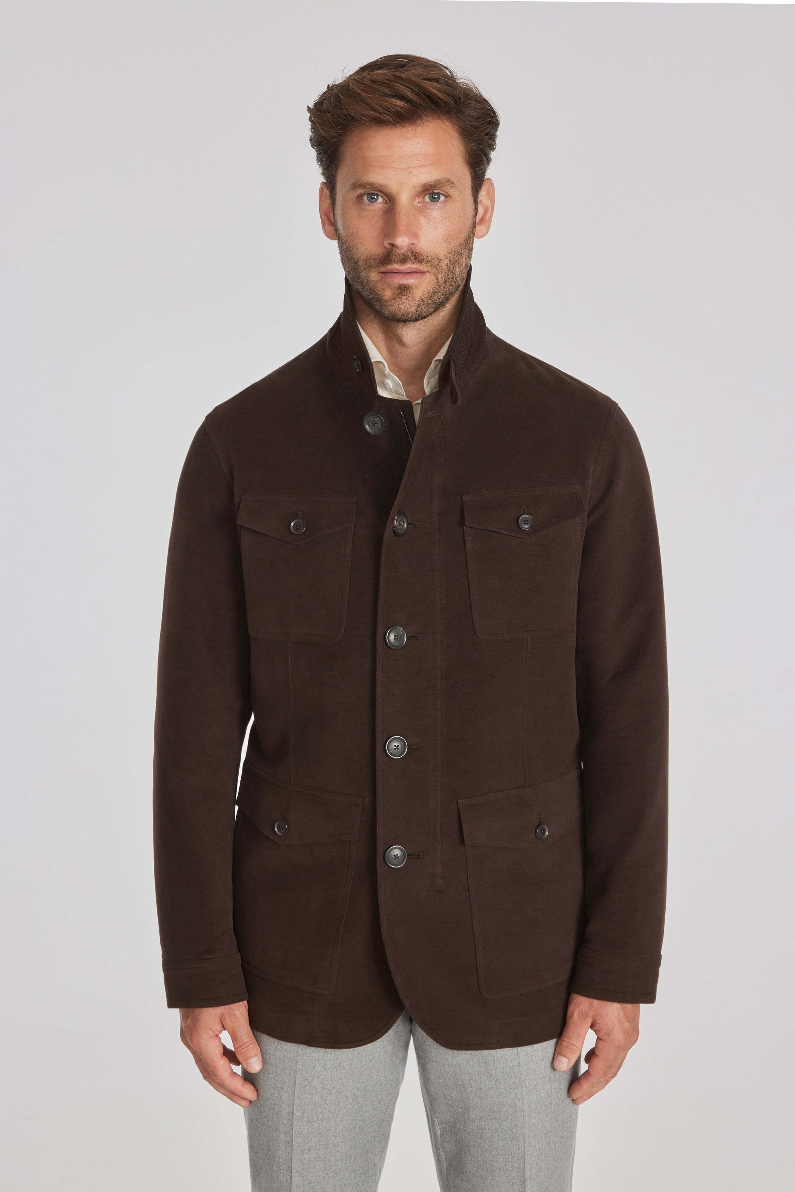 Alt view Mies Field Jacket in Brown