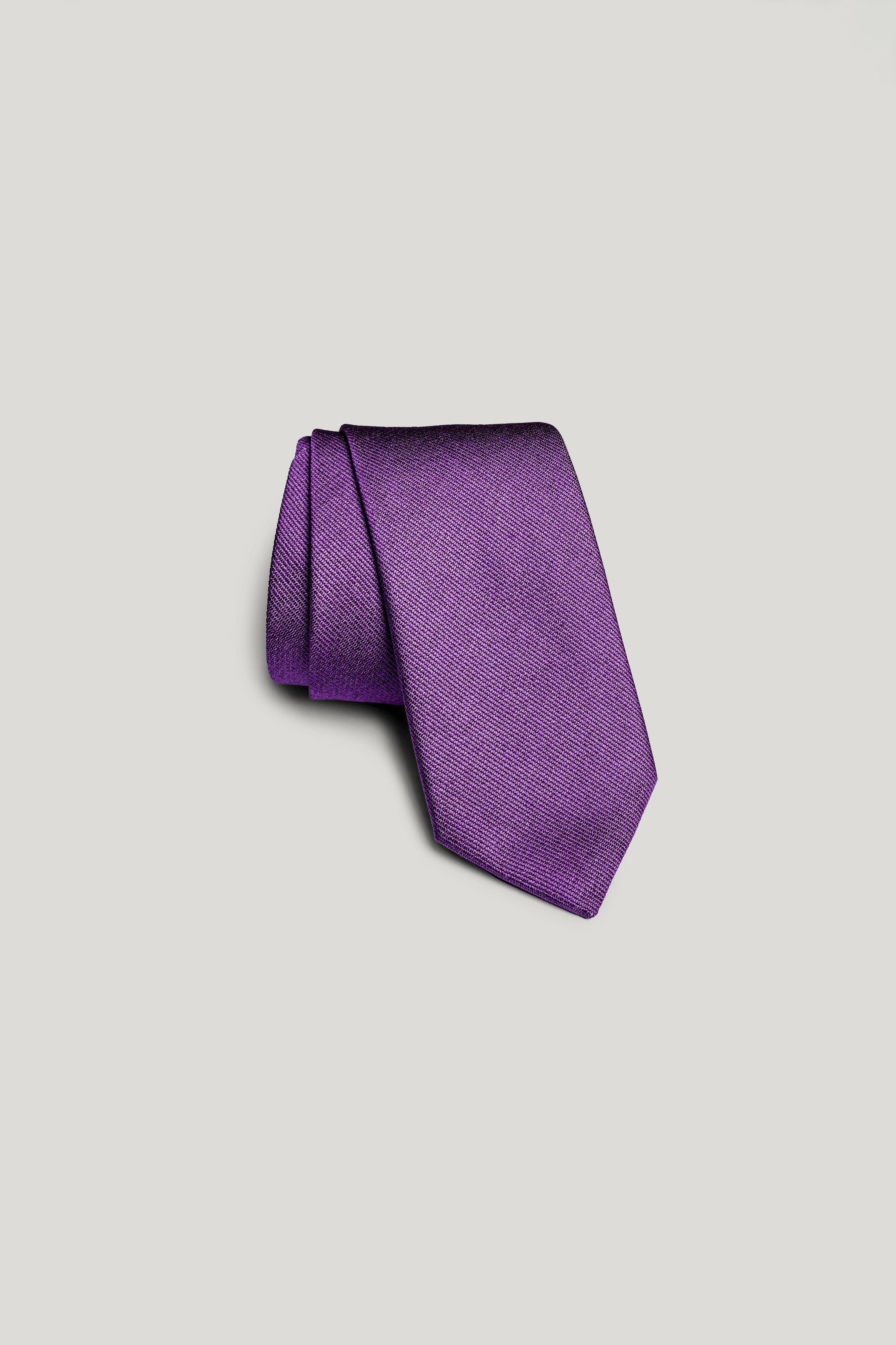 Jack Victor Men's Bowman Solid Woven Tie in Purple