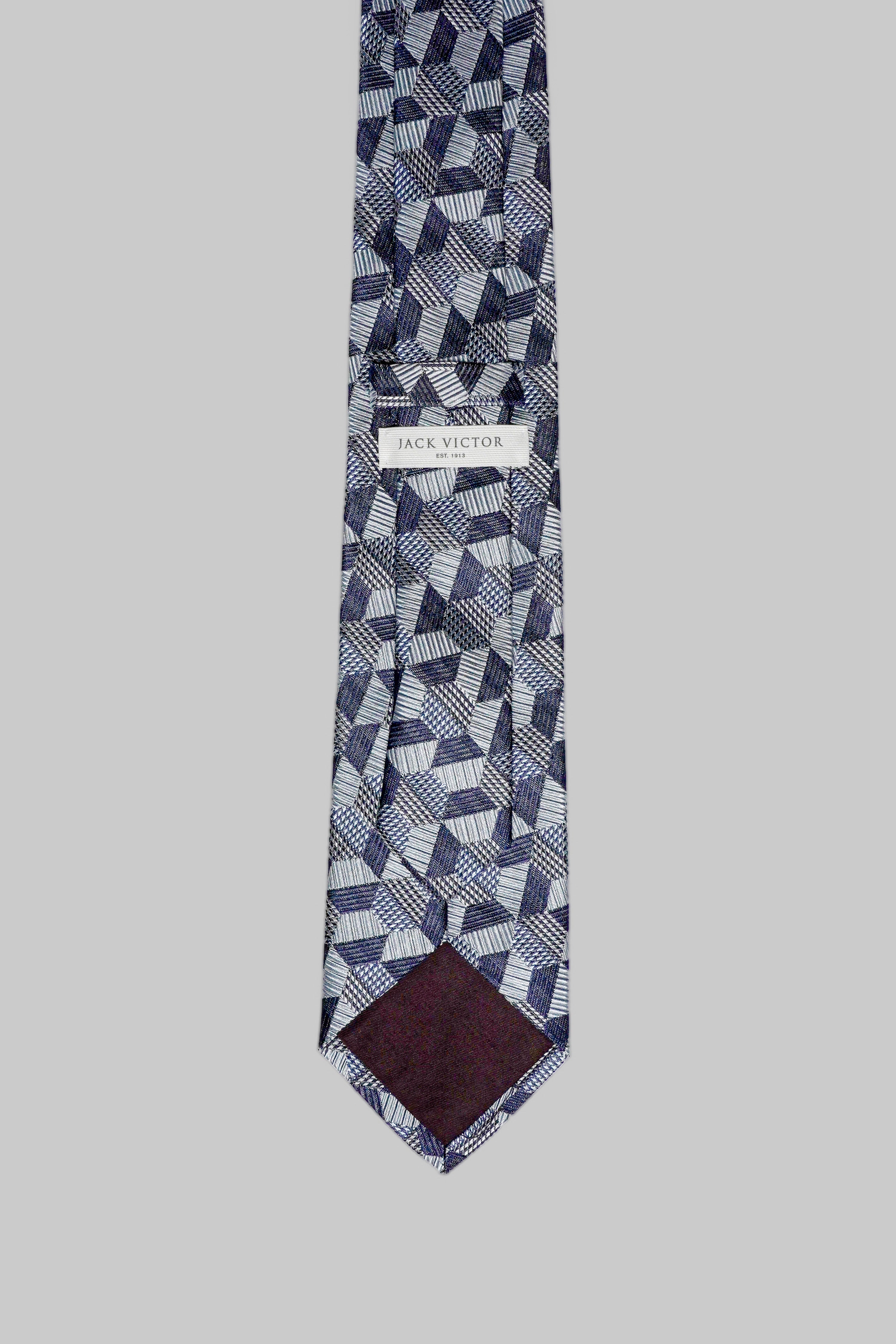 Alt view 2 Holton Weave Tie in Blue