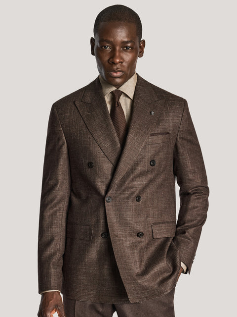 Martin Brown Solid Blazer