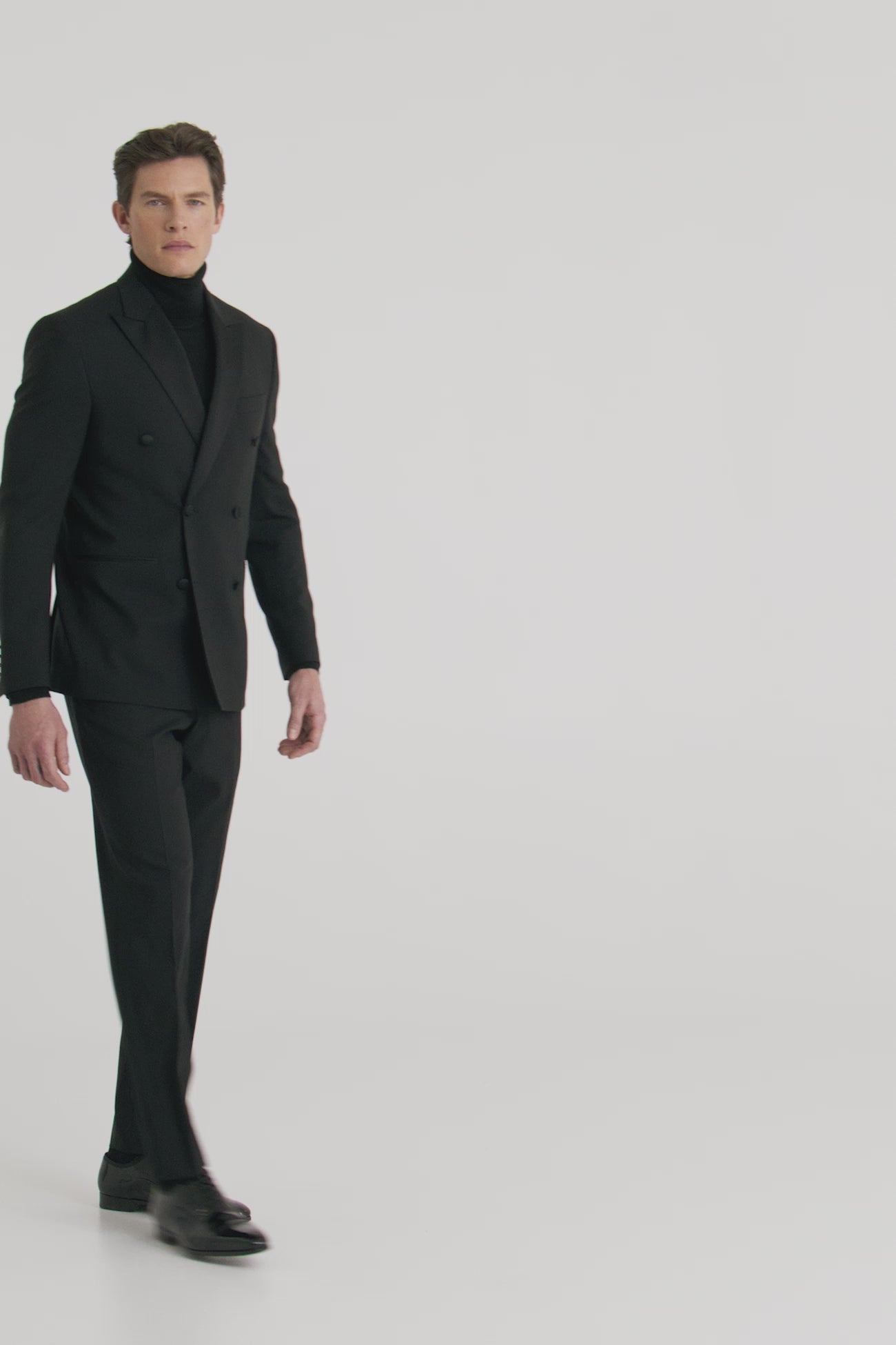 Eden Black Double Breasted Tuxedo Suit – Jack Victor