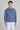 Alt view Barclay Suede Bomber Jacket in Blue