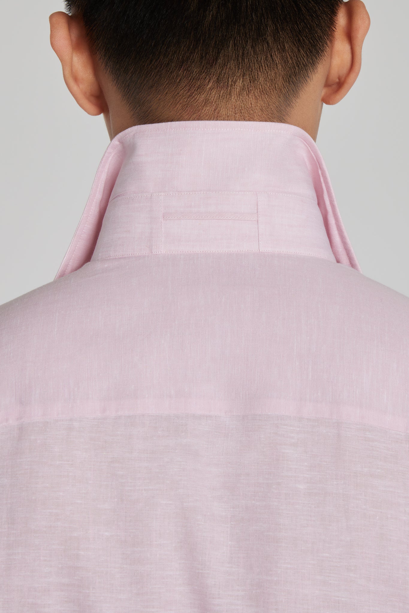 Alt view 3 Linen and Cotton Shirt in Pink