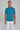 Alt view Roslyn Cotton Knit Polo in Teal