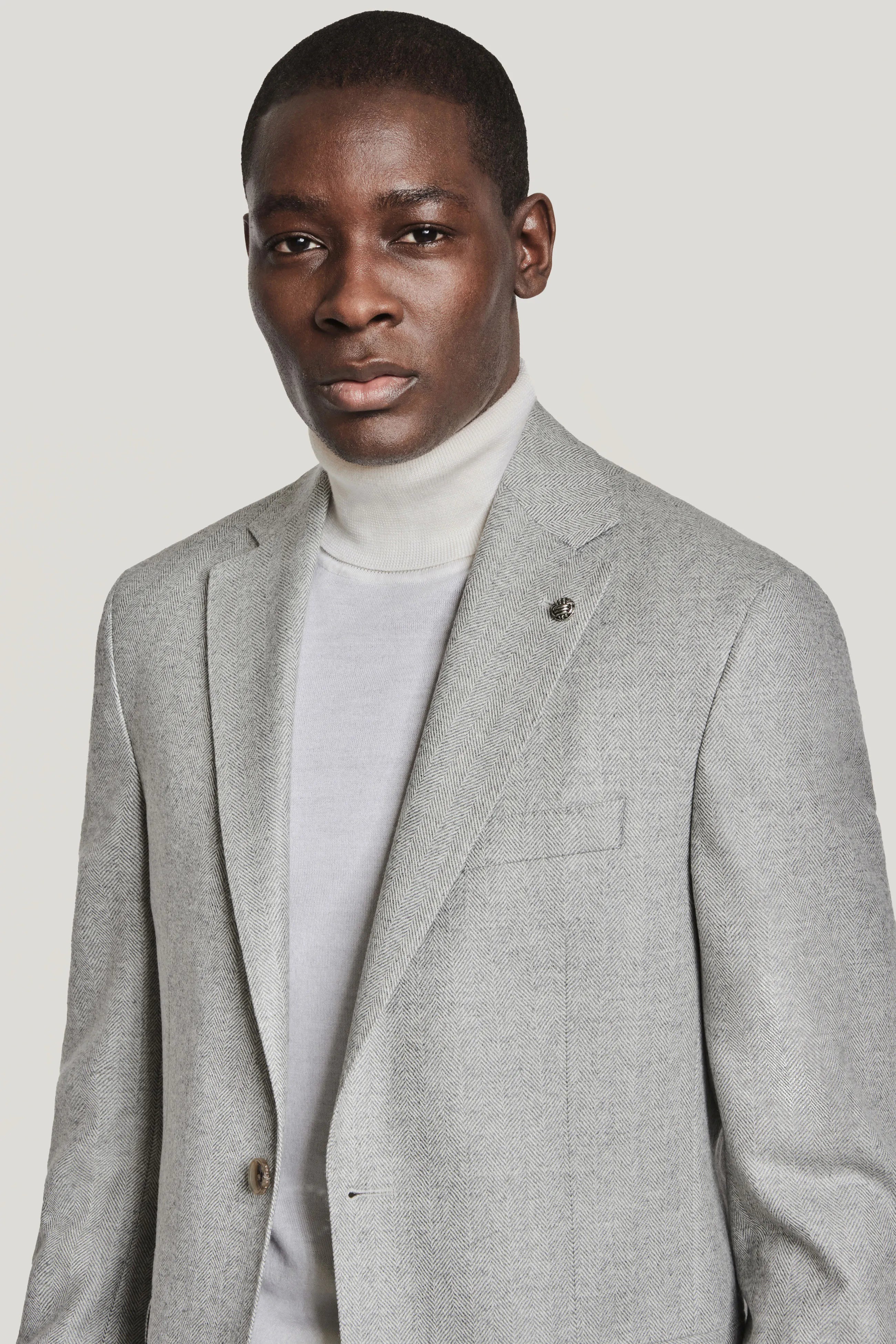 Herringbone blazer discount