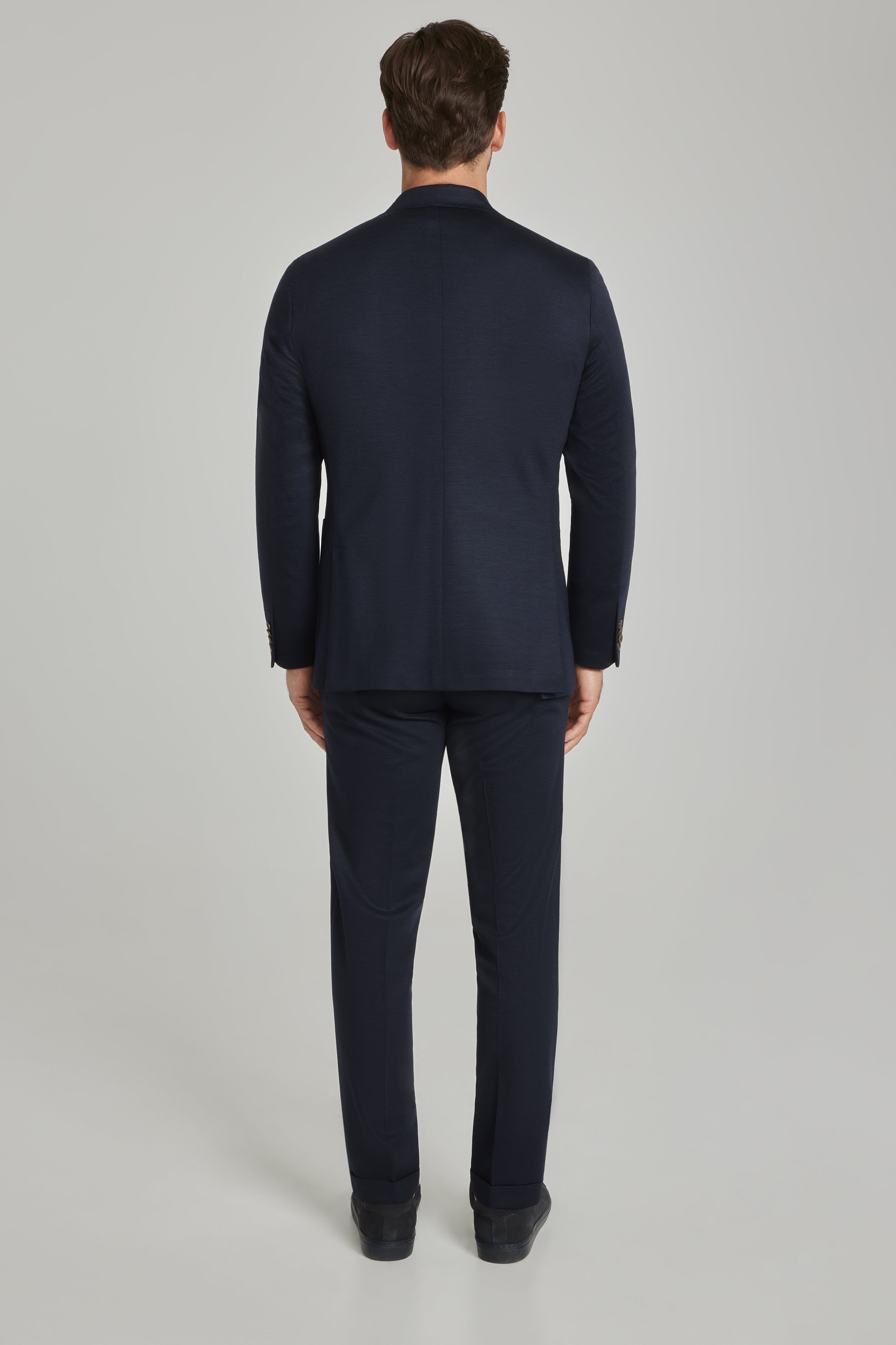 Alt view 5 Hartford Neat Wool Stretch Suit in Navy