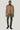 Tan Harrington jacket with spread collar and front zip, worn with olive trousers and burgundy shoes.