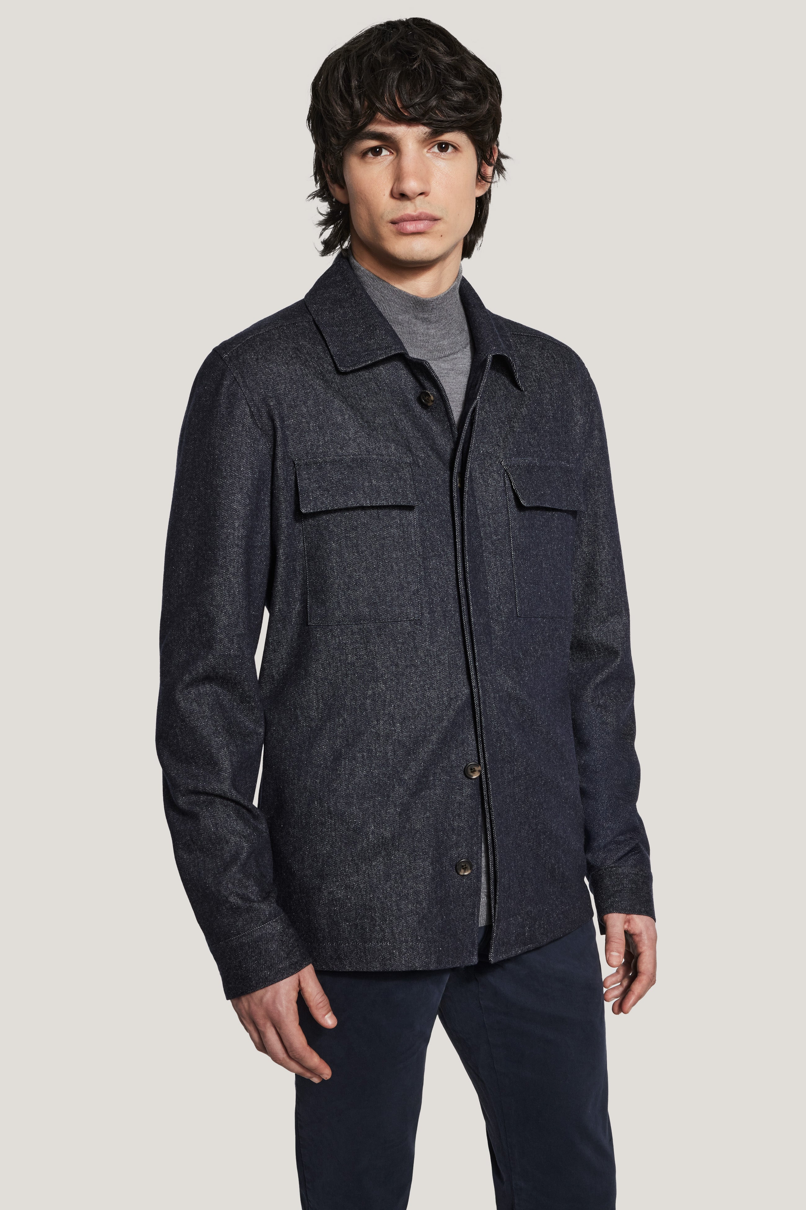 Alt view Denim Shirt Jacket