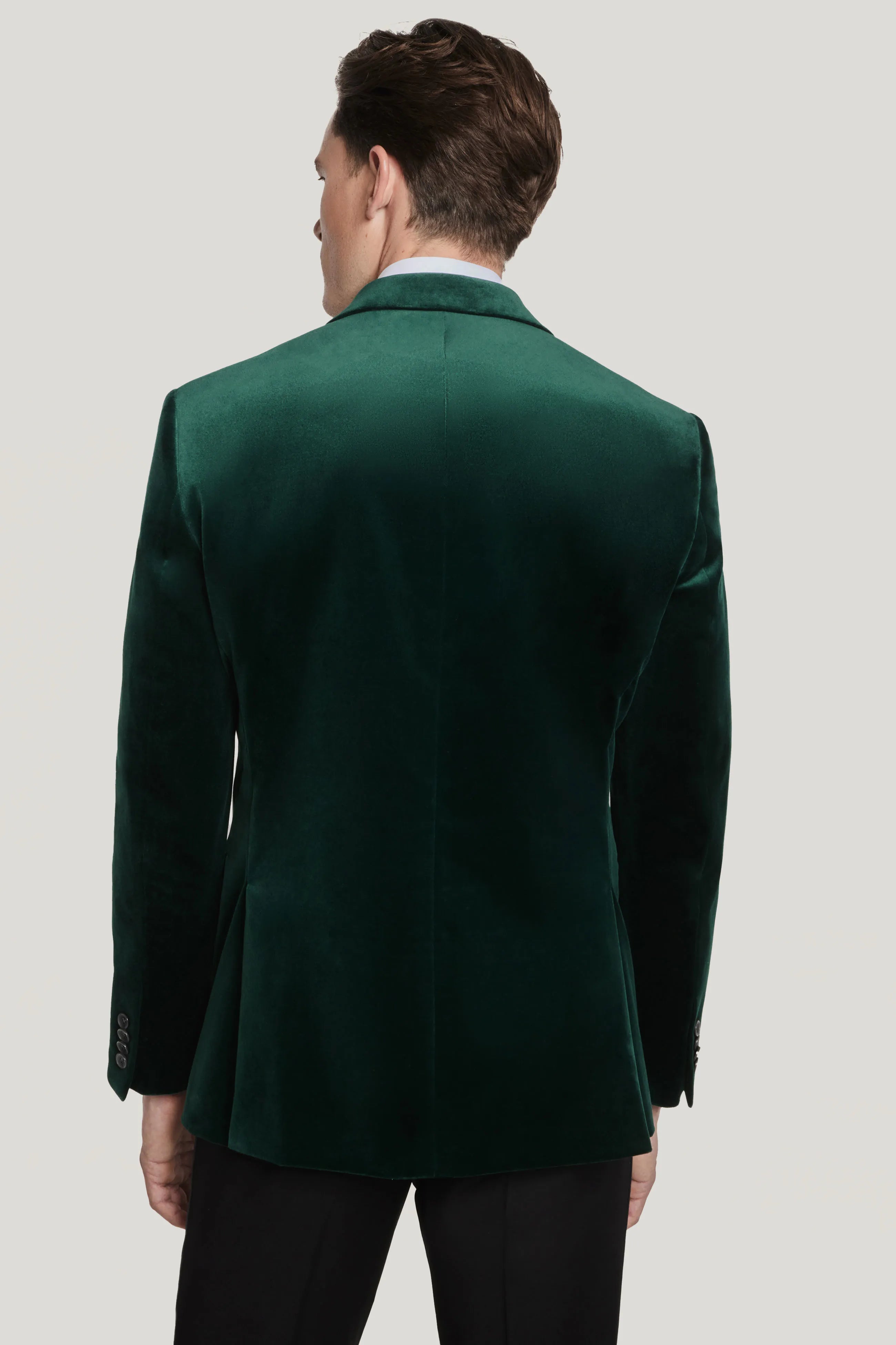 Green Velvet Dinner Jacket Cotton blend Jack Victor