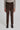 Sage Brown Solid Moleskin 5-Pocket Trouser