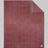 Image of Cashmere Twill Throw in Burgundy-Jack Victor