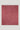 Burgundy twill throw with gray fringe edges and small tan label detail in corner.