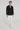 Black Textured Hill Double Breasted Knit Blazer
