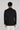 Black Textured Hill Double Breasted Knit Blazer