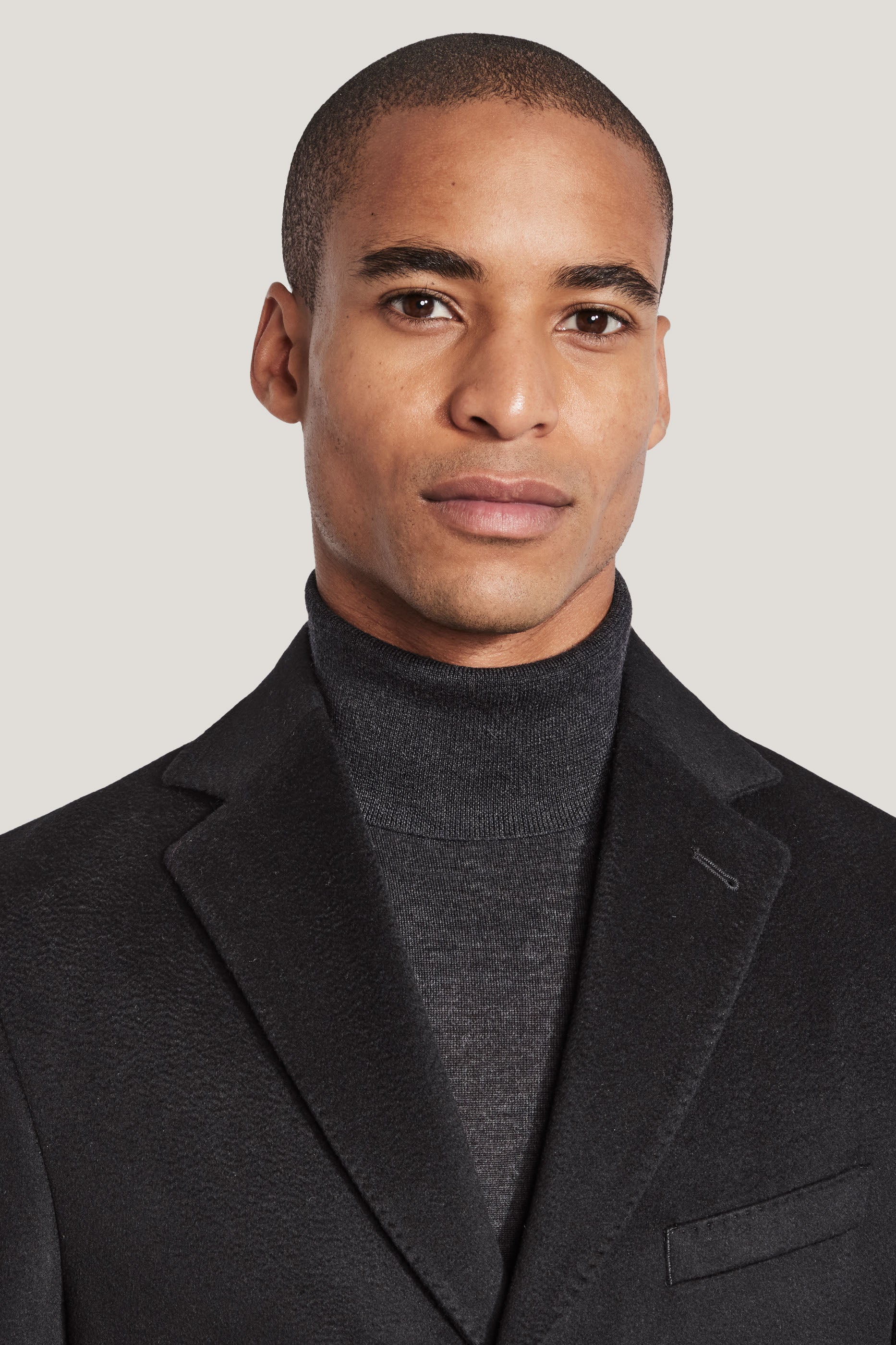 Black Harrington Jacket - Pure Cashmere | Jack Victor