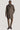 Delroy Brown Two Tone Twill Topcoat with Removable Bib
