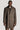 Delroy Brown Two Tone Twill Topcoat with Removable Bib