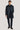 Wiktor Navy Mosaic Overcoat