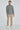 Alt view 5 Daulac Melange Cotton Quarter Zip Sweater in Charcoal