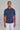 Alt view SetiCo Cotton and Silk Knit Polo in Blue