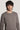 Alt view 1 Taupe Cable Knit Crew Neck