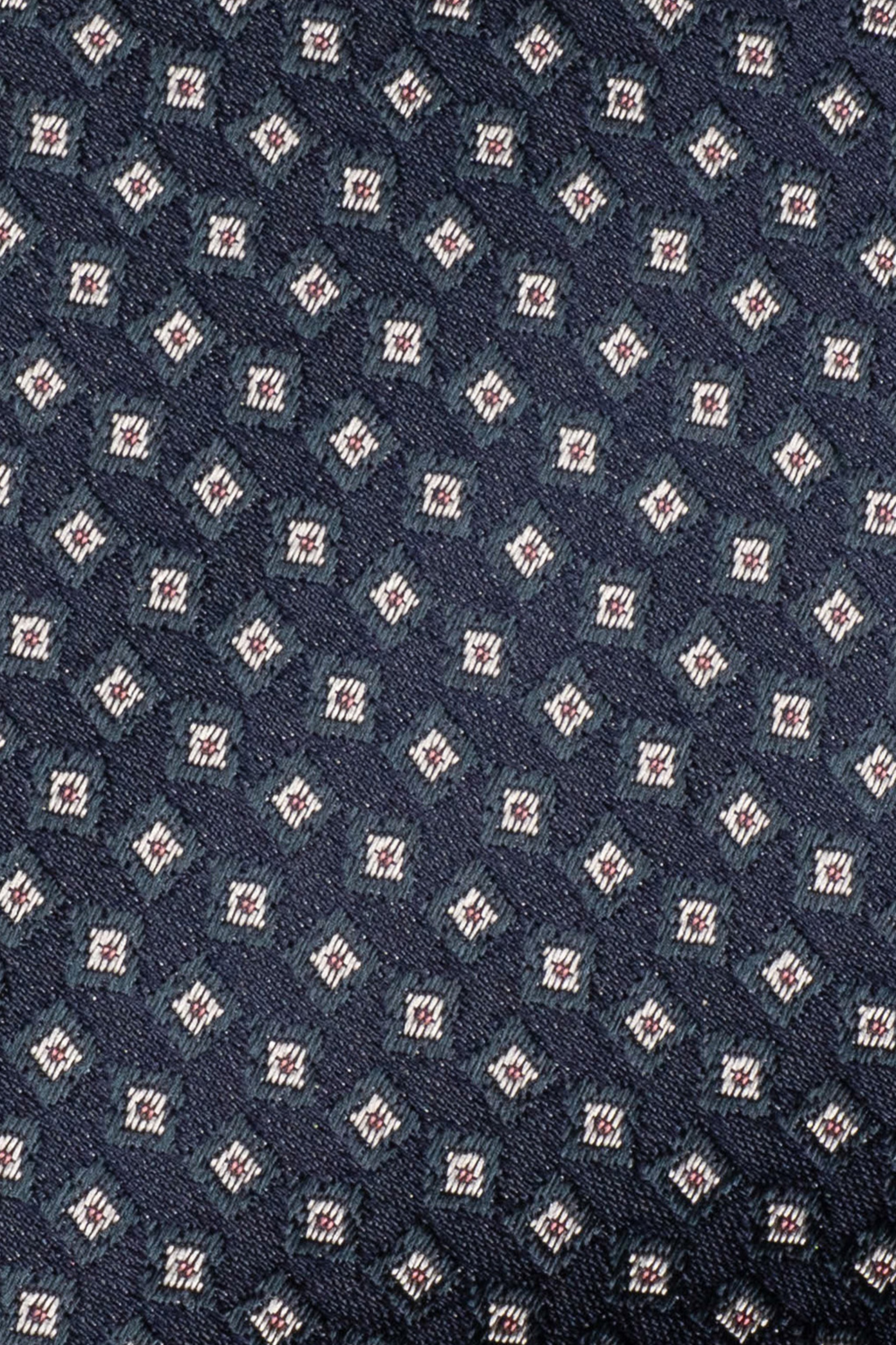 Alt view 1 Navy Geoprint Woven Tie