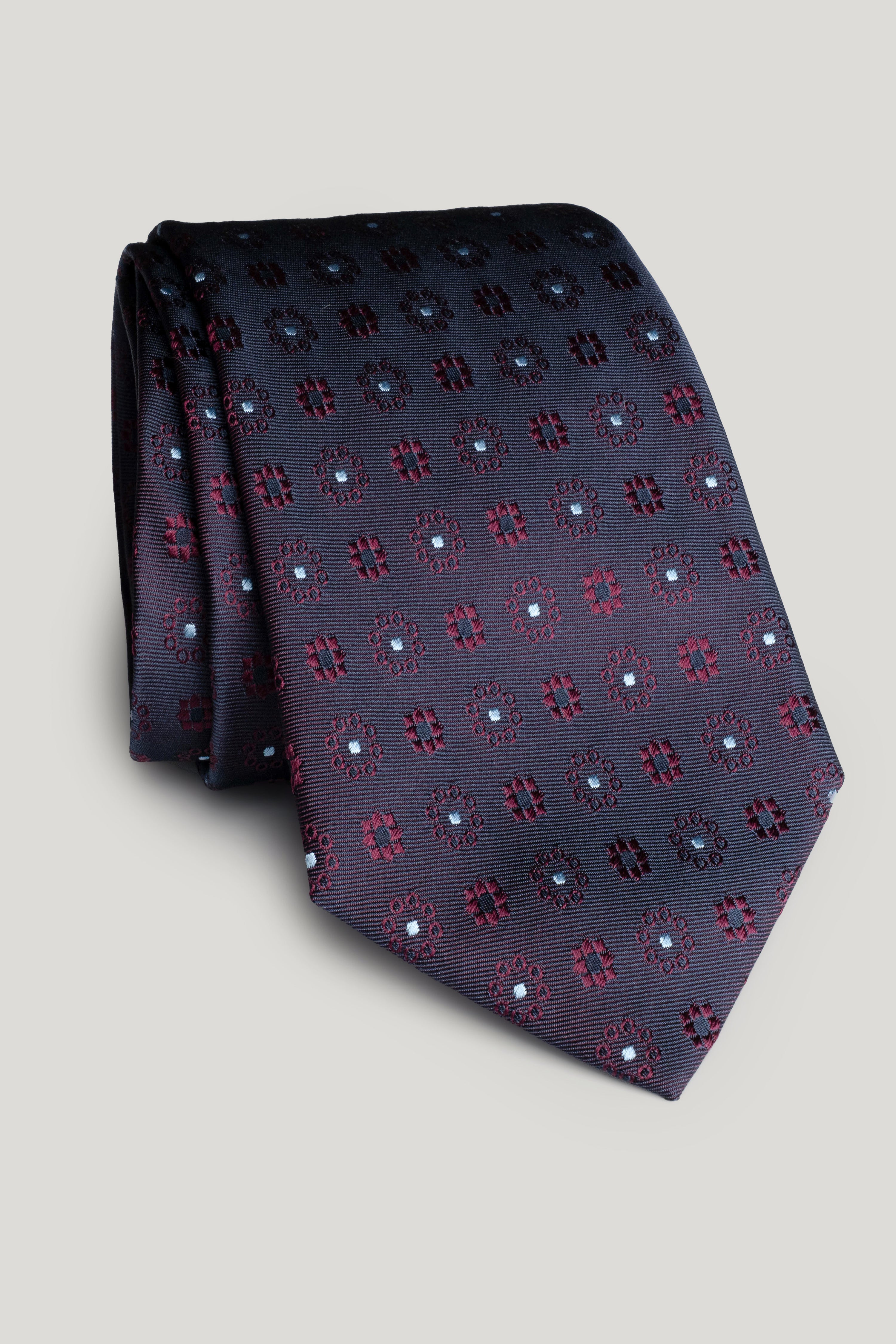 Alt view Berry Geoprint Woven Tie