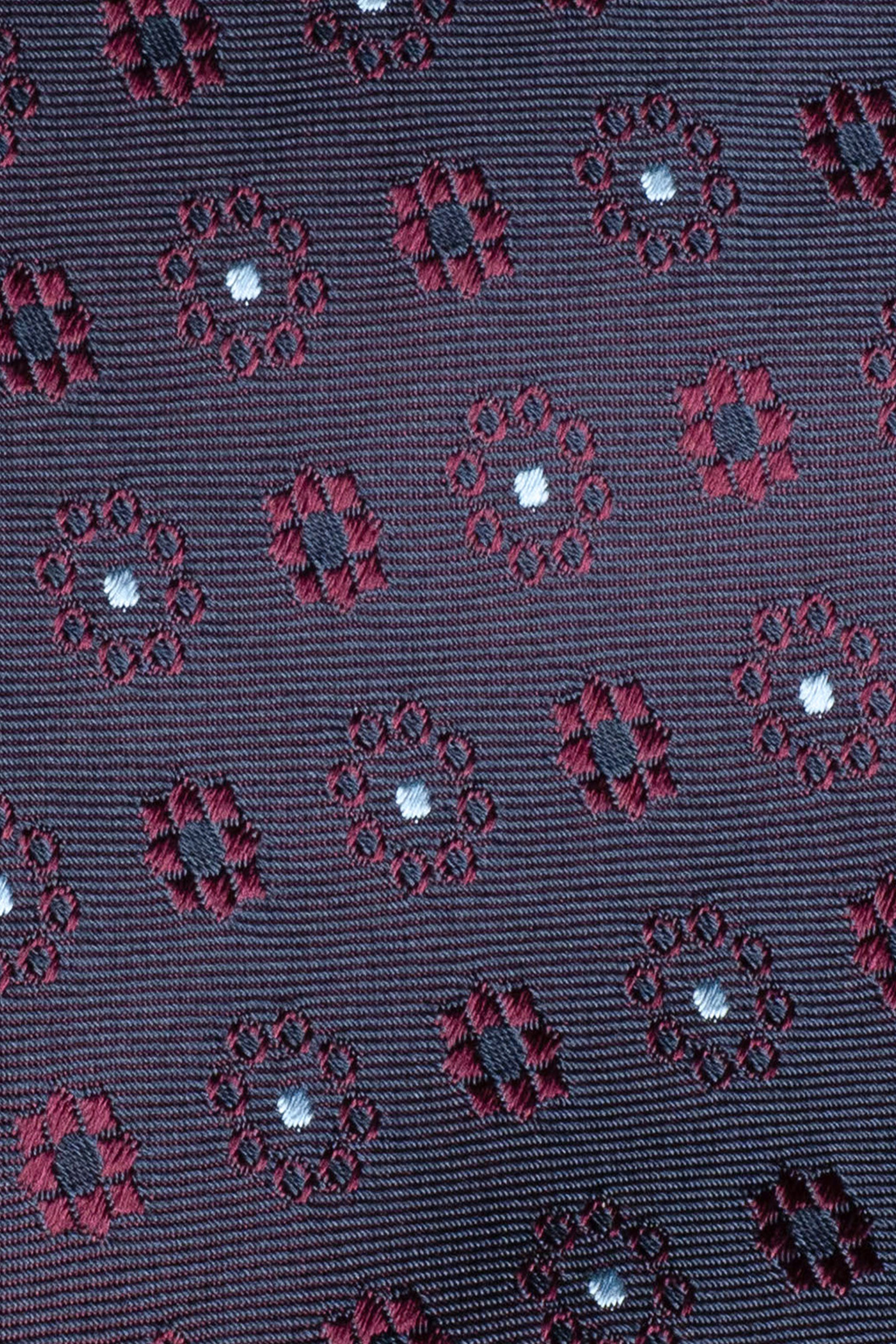 Alt view 1 Berry Geoprint Woven Tie