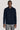 Classic Merino Navy Long Sleeve Button Down Sweater