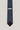 Navy blue chevron patterned tie with dark burgundy diamond tip and Jack Victor label.