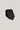 Black tie with birdseye texture pattern, rolled and displayed against neutral background.