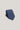 Navy blue tie with small raised dot texture throughout.