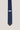 Navy tie with small repeating dot texture pattern and Jack Victor brand label.