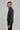 Canora Charcoal Donegal Lambswool and Cashmere Quarter Zip Sweater