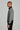 Valois Black Birdseye Cotton and Silk Quarter Zip Sweater
