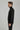 Felix Black Solid Wool, Silk and Cashmere Turtleneck