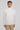 Felix Ecru Solid Wool, Silk and Cashmere Turtleneck