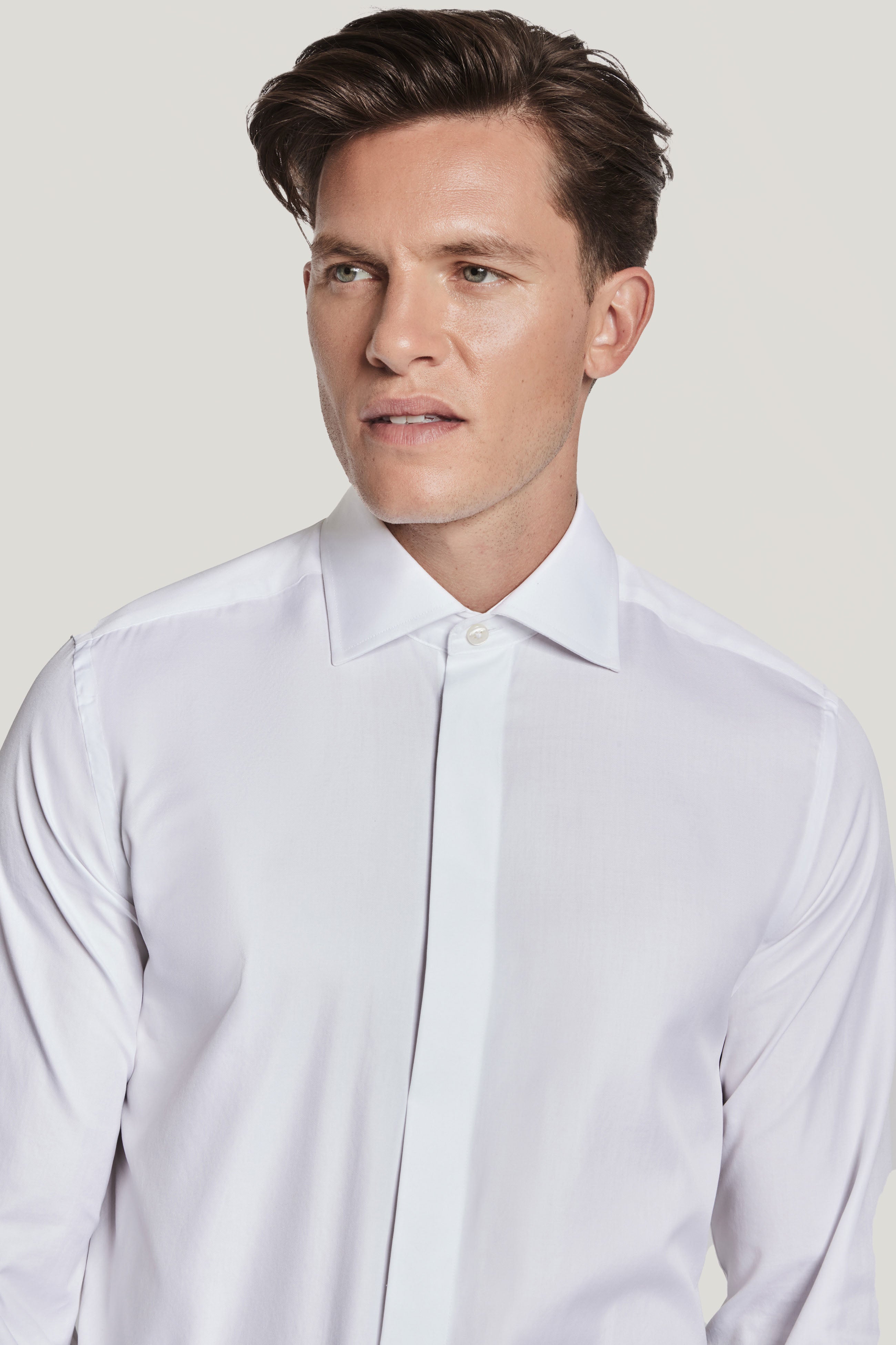 White Tuxedo Shirt White Tuxedo Shirt