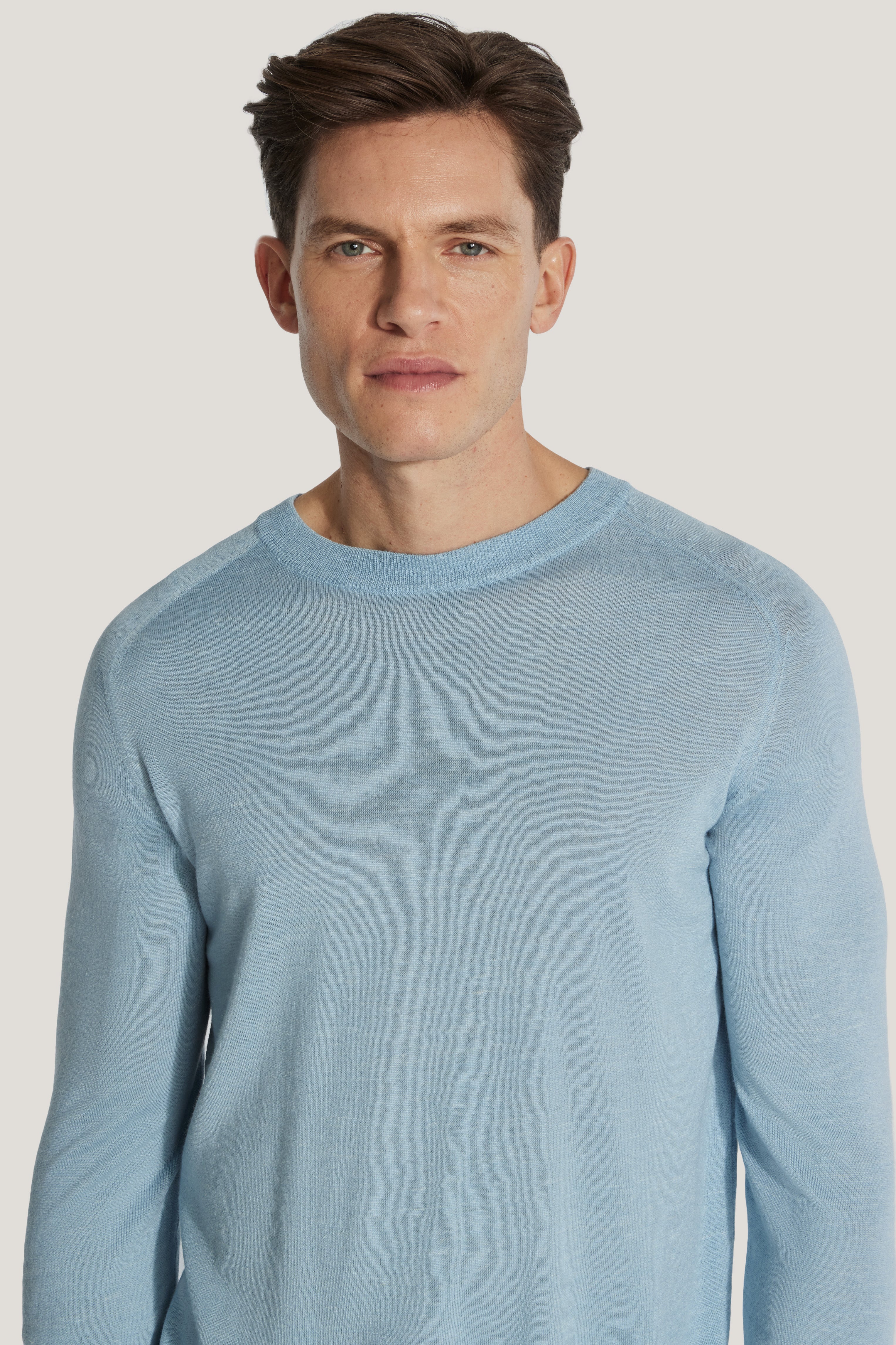 Knit Polo Shirts (Light Blue) - ZUTOMAYO MART