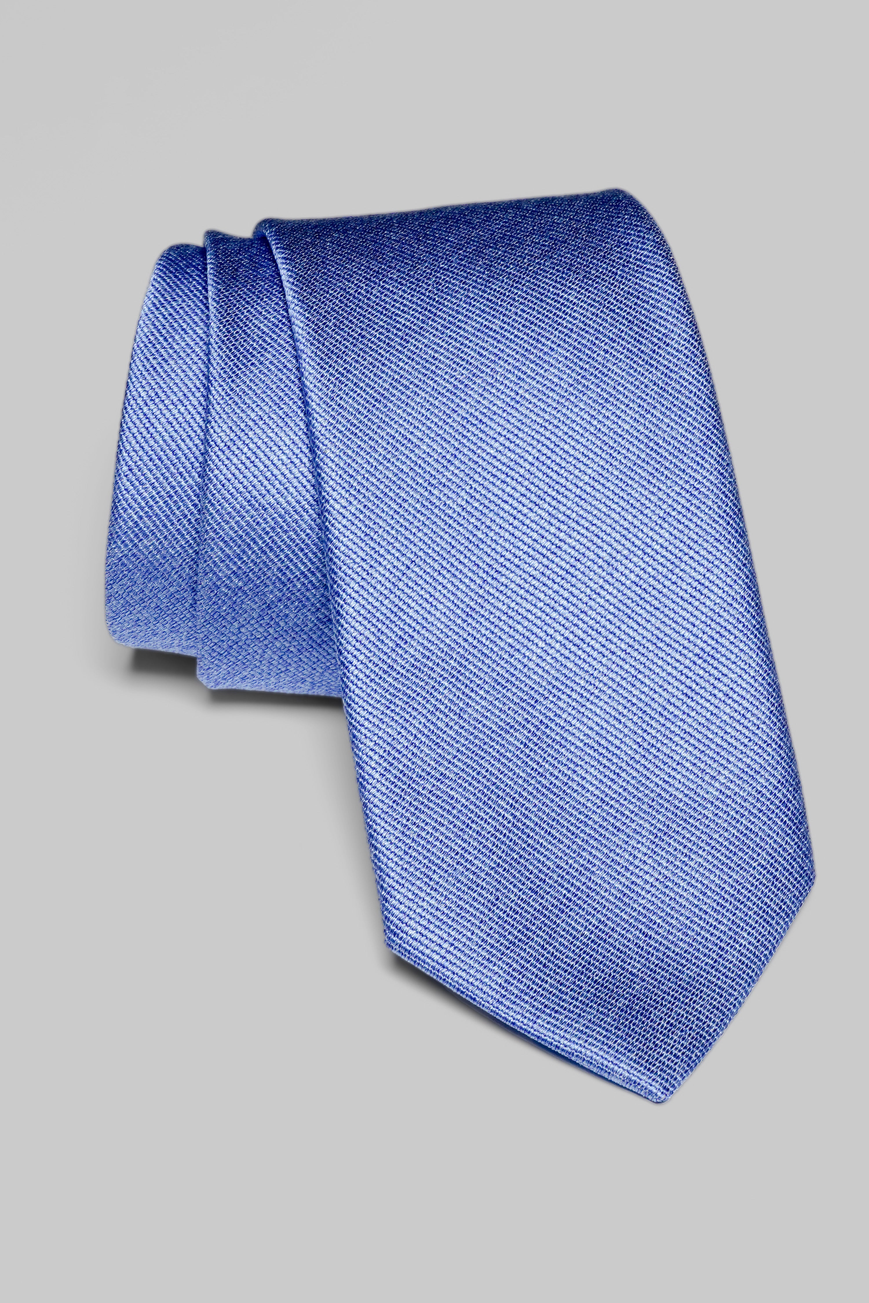Alt view Palace Blue Solid Tie