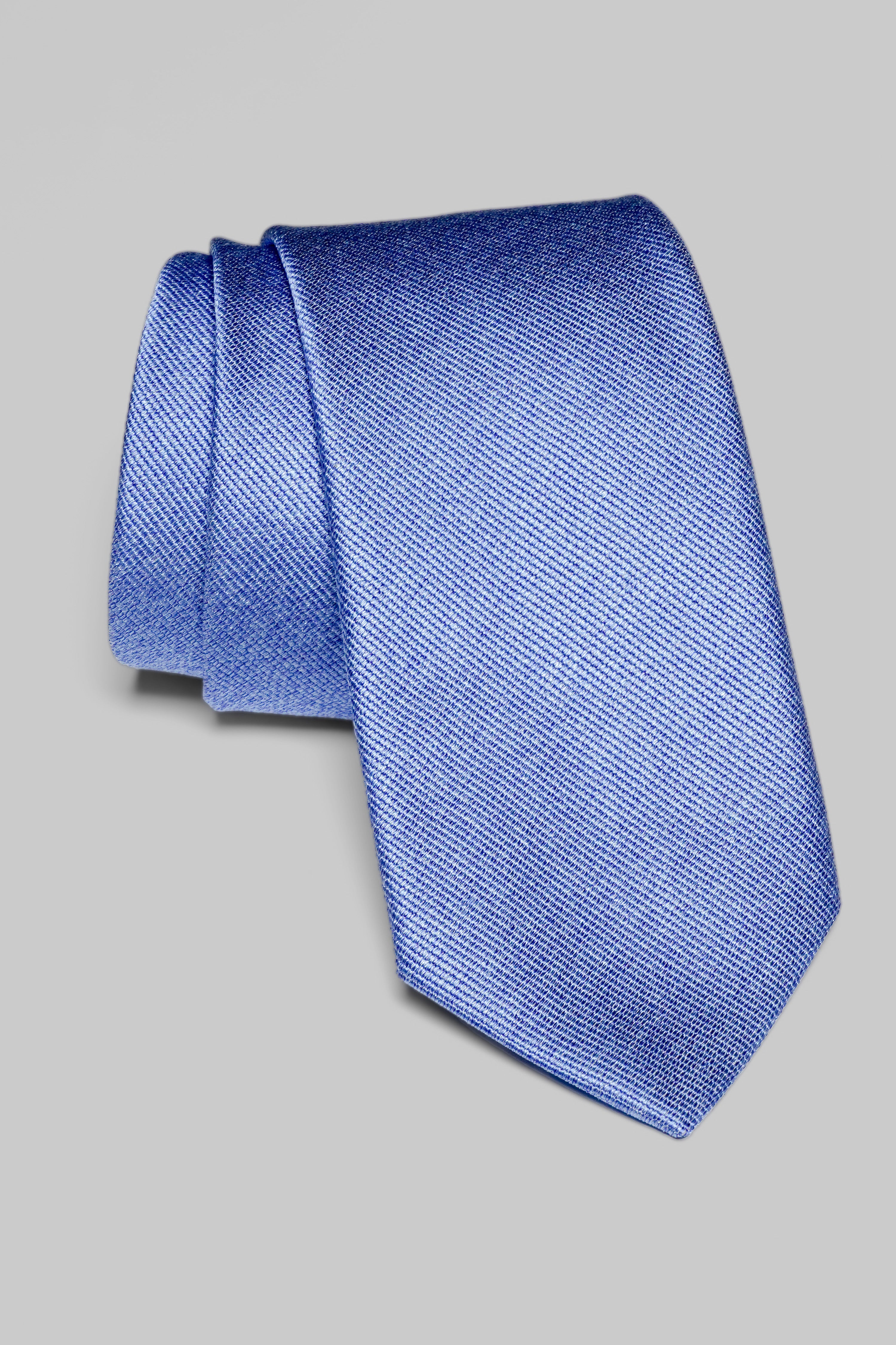 Alt view Bowman Solid Woven Tie in Palace Blue