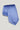 Blue solid tie with diagonal textured weave pattern.