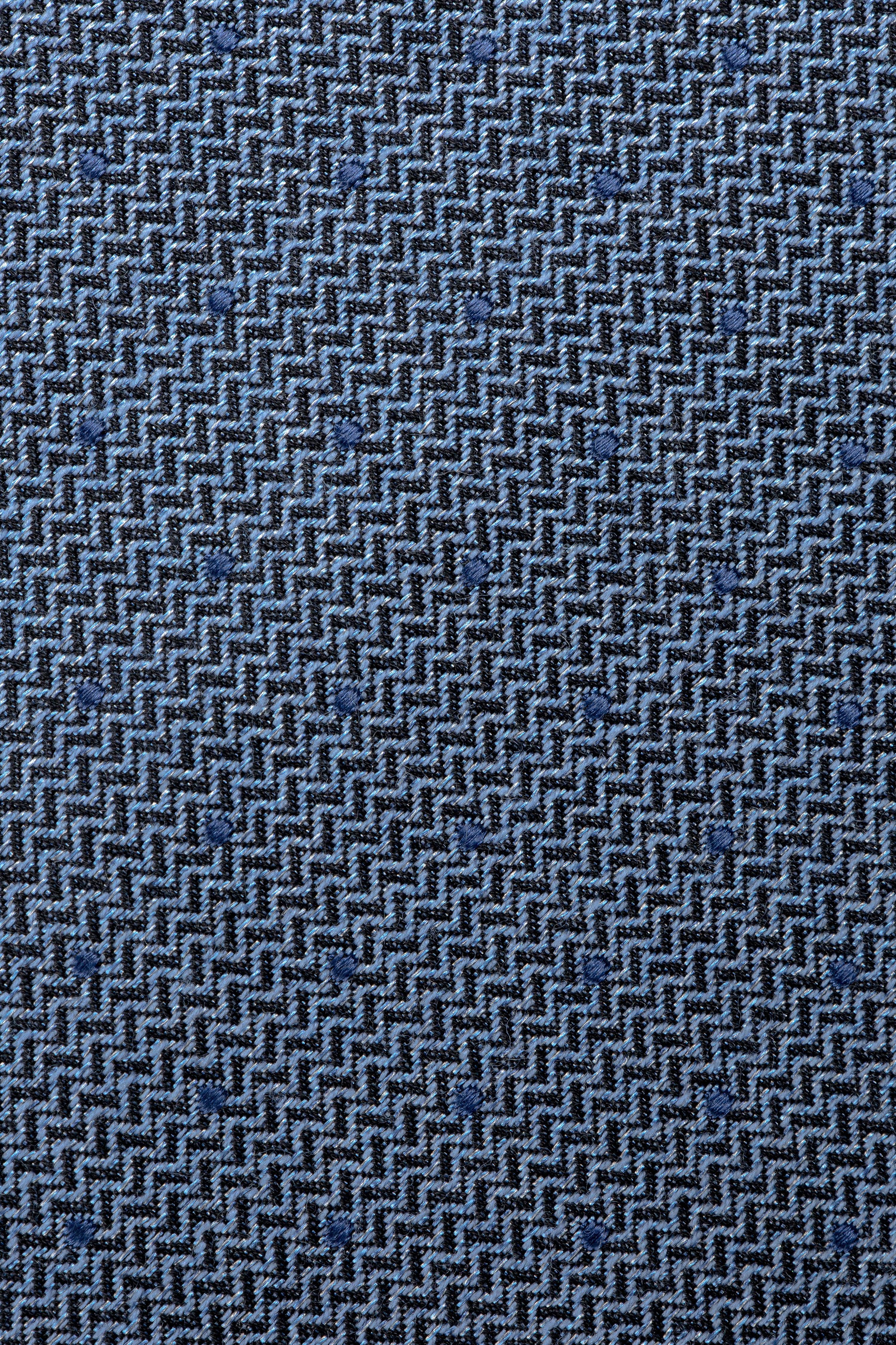Alt view 1 Blue Pindot Tie