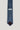 Blue tie with small white pinstripe pattern and dark tip, displaying Jack Victor brand label.