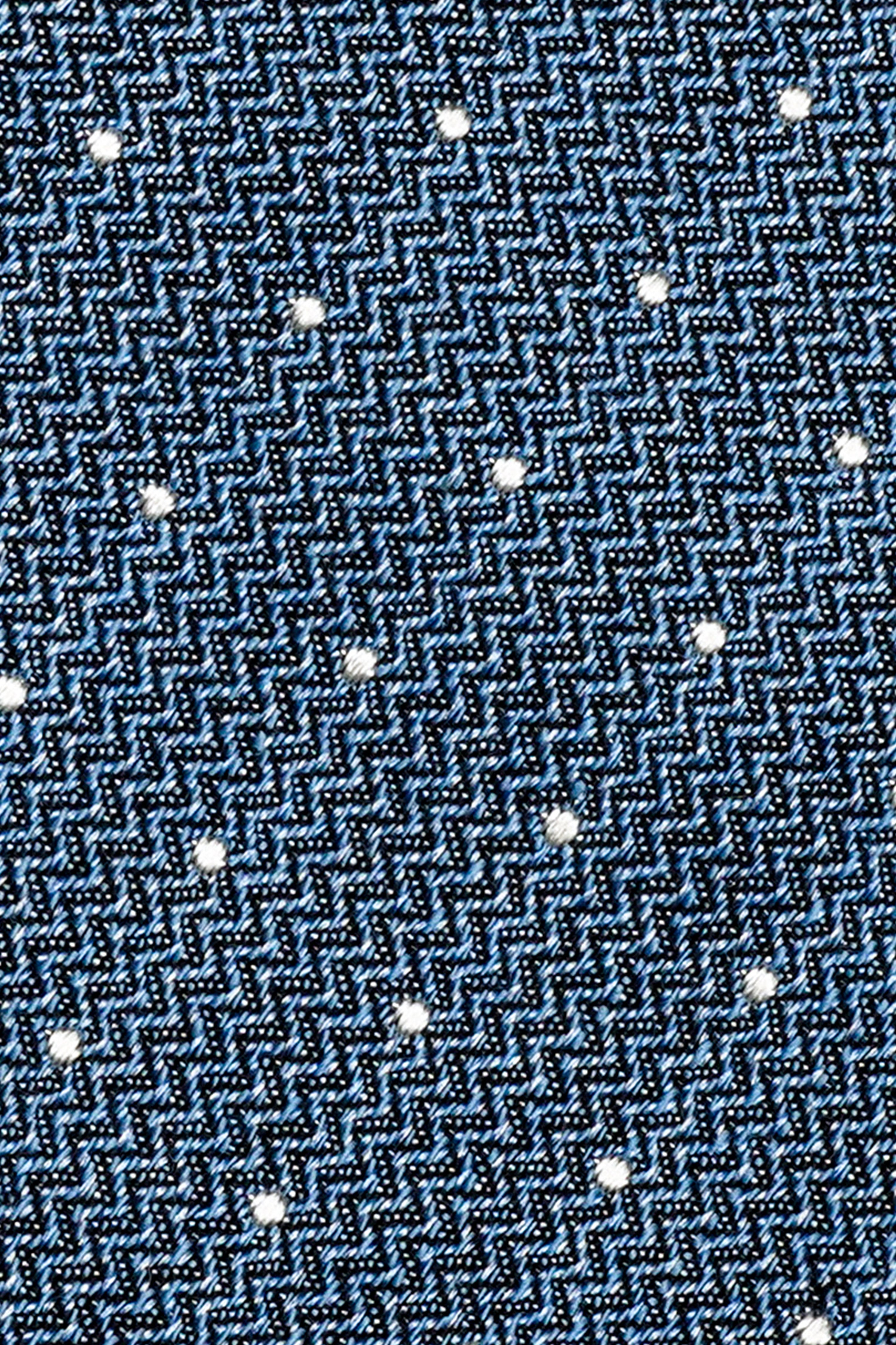 Alt view 1 Pindot Woven Tie in Sky Blue