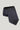 Indigo solid tie with textured weave fabric, displayed folded against a neutral background.