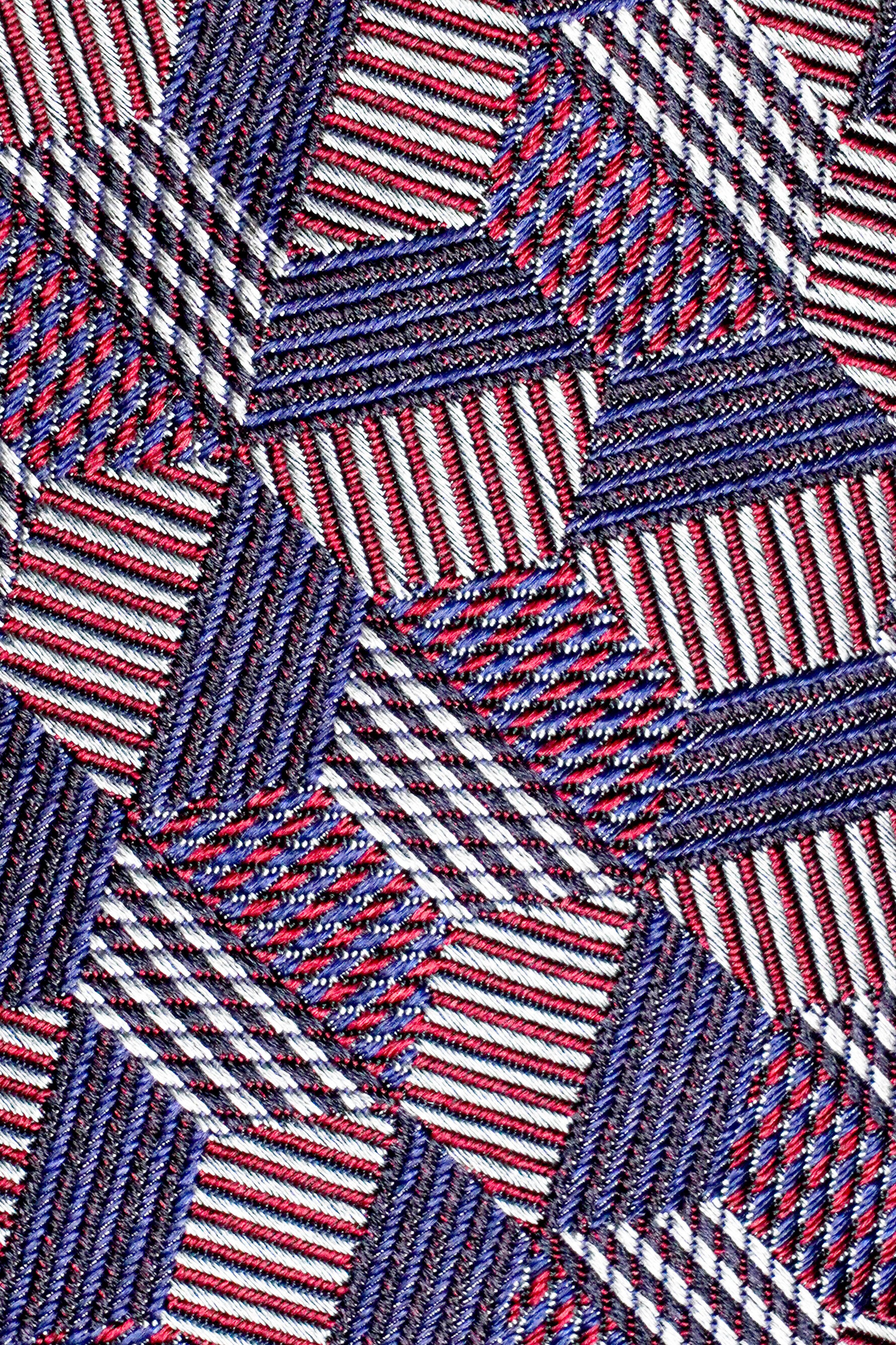 Alt view 2 Holton Weave Tie in Purple