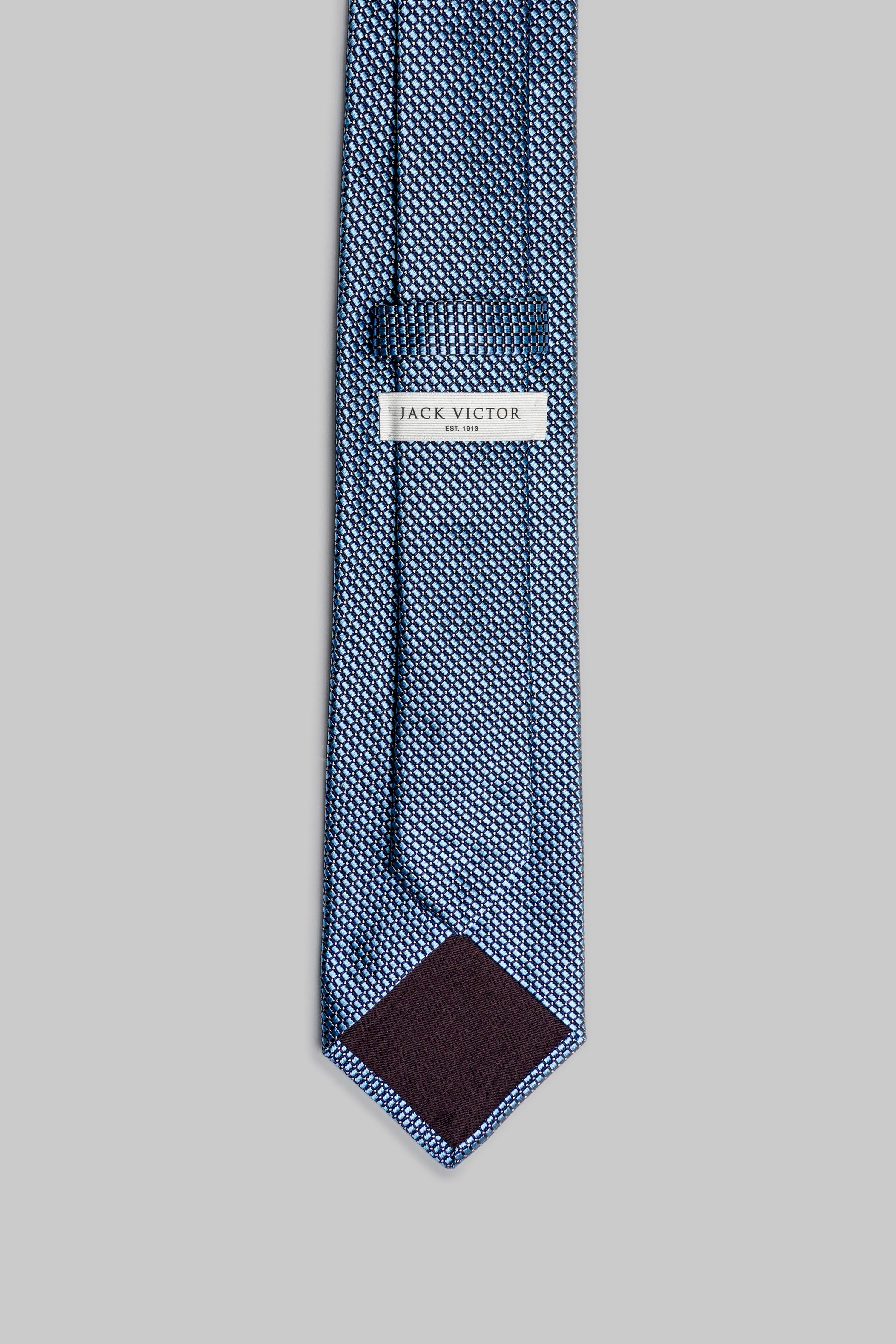 Alt view 2 Sherbrooke Silk Tie in Navy