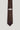 Brown tie with blue and white scattered dot pattern and Jack Victor label.