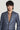 Alt view 1 Medium Blue and Brown Plaid Blazer